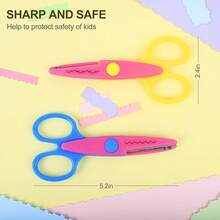 Scissors Decorative,Scissors Crafting,  Cut, Pinking Shears, Colorful Design Shears Crafts