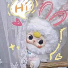 3-Year-Old Lili Rabbit Town Series 3-Year-Old Doll Figurine, Doll Plush Doll Ornament, Holiday Gift, Birthday Gift For Girls - Multicolor - View 1