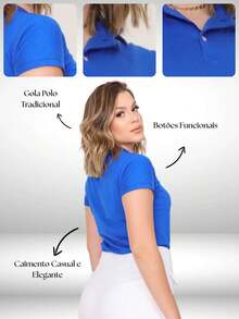 Women T-Shirts - Royal Blue - View 6
