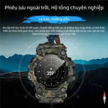 LOKMAT ATTACK GT Smartwatch With Bluetooth Calling, Push Notifications, Call Reminders, Flashlight, Compass, Multi-Function, Heart Rate, Blood Oxygen, Sleep, Health Monitoring, IP68 Waterproof, Multiple Sports Modes, A Wide Range Of Dial Options, And A Triple-Proof Design. - ATTACK GT - View 12