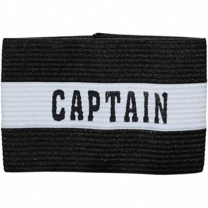 Precision Training Unisex-Youth CaPTains Armband, Black, Junior, Yellow, K-REY-TR692B