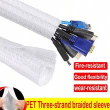 1 cái ống bọc cáp tự giãn nở 5mm/8mm/10mm/13mm/20mm, ống bảo vệ cáp dữ liệu PET, bộ sắp xếp cáp có thể mở rộng, kích thước tùy chỉnh, bọc cáp PET, bảo vệ cáp cách điện tự đóng. - Nhiều màu - Xem 2