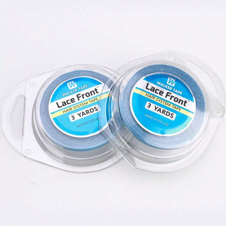 3/12 Yards Lace Front Wig Adhesive Tape 0.8cm Waterproof Strong Adhesive Double Sided Adhesive Tape For Lace Wigs Lace Front Wig Support Tapes For Hair Extensions - 無色 - 查看 1