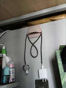 Convenient Home Pig Nose Shaped Three Zone Skipping Rope Hook, Multi-Purpose Headphone Cable Bag Hanging Rack, Skipping Rope Storage Hanging Rack, Modern And Simple - Multicolor - View 9