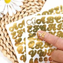 5/10 Sheets 0.5 Inch Letter Stickers For Water Bottle Scrapbook Mini Decor Alphabet Stickers Waterproof Vinyl Letter Stickers For Mailbox Label Book DIY