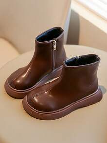 Children's Soft Bottom Anti-Slip Boots, British Style, Spring/Autumn New, Lightweight Anti-Slip Boots For Toddler Boys & Girls