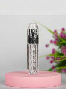 1个便携式迷你香水喷雾瓶，可重复使用，旅行装，5毫升，银色