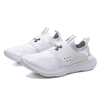 Under Armour Runplay 男士舒适柔软弹性透气轻便运动鞋，健身训练跑步鞋，一脚蹬款式，建议选购大一码。