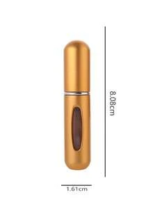 1 Mini Travel, Fashionable Metal Surface, Very Suitable For Travel And Use At Any Time, Travel Perfume Container | Fashionable Perfume Design | Durable Metal Structure, Mini Travel Size - Vàng - Xem 3