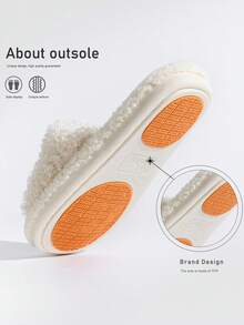 Pmoiste Hausschuhe für Frauen, flauschig, Memory-Schaum, warm, Winter, Innenbereich, weich, bequem