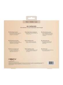 Real Techniques Real Techniques Au Naturale Makeup Brush 9 Piece Set, For Liquid, Cream, & Powder Eyeshadow, Foundation, Blush, Bronzer & Contour, Travel Friendly, Stocking Stuffer, Gift Set, Cruelty-Free