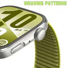 Breathable Nylon Loop Strap Sport Bracelet Compatible With Huawei Fit3 /Fit4 /Fit4 Pro Smartwatch Band Adjustable Lightweight For Daily Use - Multicolor - View 3