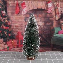 Christmas Sticky Cedar, Small Christmas Tree, Mini Pine Needle Christmas Tree, Table Decoration, Christmas Decorations, Christmas Tree, Christmas Decoration - Multicolor - View 3