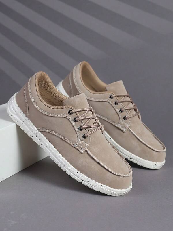 Niedrige Herren Lässig Schuhe Sneaker Streetwear Skateboardschuhe Herren Sportschuhe Skate Männer modische Alltagskleidung Niedrige Schuhe atmungsaktiv Schnürdesign leichte EVA-Sohle