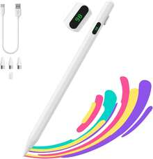 Stylus Pens For Touch Screens, Stylus Pen For IPhone/ For IPad/ Tablet AndroidSurface, Compatible With All Touch Screen Gifts For, Friends, Kids, Birthday, Holiday - White - View 1