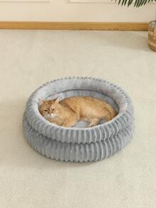 1 件舒适猫窝，柔软可爱的猫床，透气猫屋，适合小型、中型和大型猫，所有季节