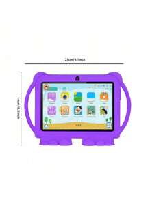 4G WiFi 儿童平板电脑新宠！BDF K6 Pro 配备 7 英寸屏幕、2GB + 23GB 海量存储、4000mAh 长效电池，并配有卡通防摔外壳。