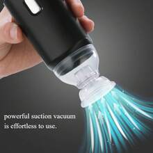 مضخة شفط يدوية صغيرة، مضخة شفط فراغية، ختام فراغي صغير، تصميم لاسلكي قابل للشحن عبر USB، مجموعة حفظ الأطعمة الجافة والرطبة، تشمل أكياس فراغية ومضخة فراغية، تخزين مدمج، معدات حفظ الأطعمة بالفراغ الكهربائية، أكياس فراغية، هدية عيد الحب والكريسماس بخصم - متعدد الألوان - مشاهدة 3