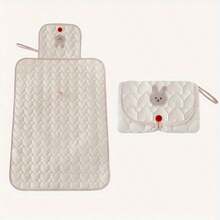 1pc Baby Waterproof Soft Comfortable Diaper Changing Pad, Suitable For Infant Outdoor Diaper Changing, Baby Crib Mattress - Multicolor - View 9