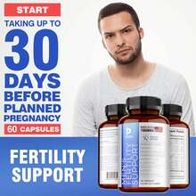 PSLALAE Men's Fertility Support - Supports Energy And Vitality,Increase  Count, Supports Reproductive Health - 60pcs - 60 Capsules(60粒膠囊) - 查看 6