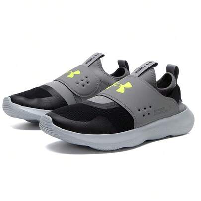 Under Armour Runplay Men's Comfortable Soft & Elastic Breathable Lightweight Sports Shoes, Fitness Training Running Shoes, Slip-On Style, Suggest Ordering One Size Up