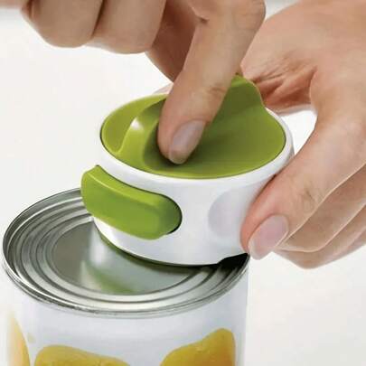 1pc Stainless Steel Can Opener -Simple Manually Operated, Great For Power Outages, Camping, And Emergencies Kitchen Tool