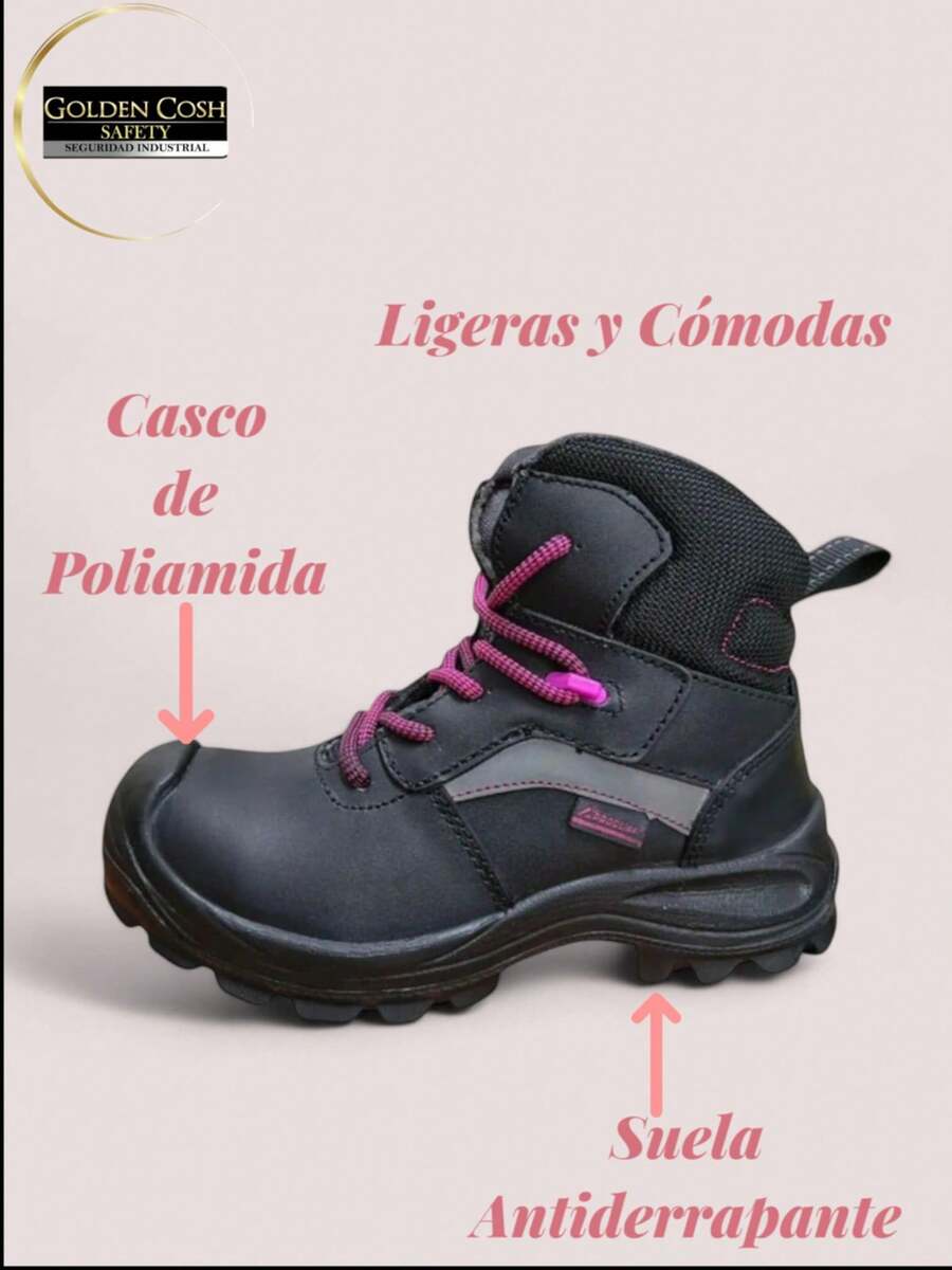 Women Work & Utility Shoes - Black - View 1