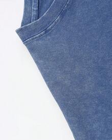 2026 Summer Tops Men's Retro California Style Cotton T-Shirt-"Est.1989" Coconut Tree Design, Short Sleeves, Round Neck, Casual Summer Clothes, Machine Washable, Summer Casual Clothes | TiedyeT T-Shirt Back Design, Retro T-Shirt.Loose And Comfortablesummer Clothes - 藏蓝色 - 查看 3