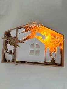 Set de 3 moldes de silicona para hacer adornos de oración, molde sencillo para decoración del hogar, molde de yeso para manualidades, molde de resina epoxi para fundición - Blanco - Ver 10