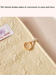 1 件现金储蓄簿，布面封面，大容量家庭财务储蓄袋，男女通用会计笔记本，可拆卸页面，家庭财务布面笔记本