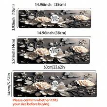 1pc Floral Pattern Sink Drain Mat, Absorbent Mat For Kitchen, Bathroom Sink, Countertop, Made Of Diatomite, Trimmable, Quick Drying - Multicolor - View 8