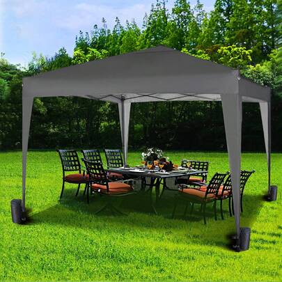  Mcc Direct 3x3m Pop-Up Gazebo Waterproof Outdoor Garden Marquee Canopy NS