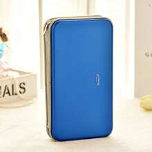 80-Disc CD/DVD Storage Case - Moisture-Proof Album Organizer With Protective Sleeves, Portable Media Storage Box For CD/DVD Disc Collection, Durable Hard Shell Case, Space-Saving Design, 80-Disc CD/DVD Storage Case Moisture-Proof Hard Shell Shockproof Dustproof Scratch-Resistant Protective Sleeves Anti-Static Lining Quick Access Portable Media Storage Box Space-Saving Design Disc Collection Home Office Travel Collector's Gift - Multicolor - View 6