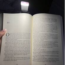 1pc Portable Bookmark Light, Rechargeable LED Reading Light, Clip-On Reading Light, Bed Reading Eye Protection Light