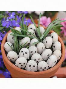 10/20 件树脂鬼魂万圣节装饰品，微型鬼魂雕像，适用于花盆、家居、花园、DIY 工艺品、桌面装饰和派对礼品