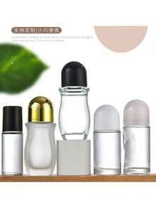 1pc 30ml Large Roll-On Bottle, Massage Roll-On Bottle, Suitable For Essential Oils, Serums, Concentrates