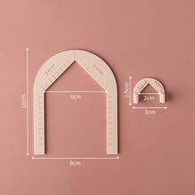 2pcs/Set 3mm, 4mm, 5mm Thickness Soft Clay Earring Piercing Guide, Pendant Hole Punch Assist Stand, Clay Thickness Balance Tool For Handmade - Drill - View 15