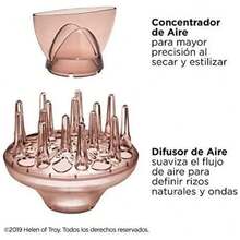 Secadora Salon Revl0n Tecnología Titanio con Difusor