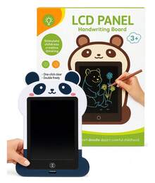 Magic LCD Writing Tablet, Reusable Erasable Digital Drawing Board, Educational Toy For Kids, Bear Shape, Portable, Lightweight, Colorful Drawing - Black - View 2