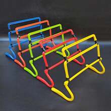 1pc Basketball And Football Explosive Power Agility Training Small Hurdles, Four-Level Height Freely Adjustable, Easy To Disassemble And Store