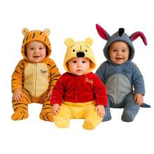 Disney Pack 3 Mamelucos para Bebe Tigger, Winnie Pooh, Eeyore - Multicolor - Ver 1