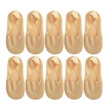 5 Pairs High Quality Matching Casual Socks Women's Invisible Low Cut Sock Lot Breathable Silicone Non-Slip Comfortable Bottom - Multicolor - View 8
