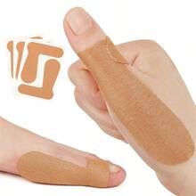 4/8/14/20 piezas Protectores de dedos del pie unisex, Cintas de fijación de la articulación del pulgar, Almohadillas protectoras para juanetes, Adecuado para verano, invierno, primavera, otoño - Multicolor - Ver 3