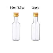 40/20/10/2pcs Mini Liquor Bottle, Plastic Alcohol Bottles.Small Size,More Convenient To Carry,Vibrant And Modern,For Restaurants,Cafes,Weddings,Gatherings,Outdoor,Sports.Camping Drink Bottles For Supplies.