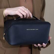 Multi-Layer PU Makeup Bag, Thickened Cosmetic Storage Bag, Travel Toiletry Organizer - Multicolor - View 6