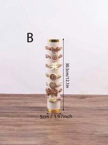 1个/2个装竖式头带、手镯、手表、珠宝展示架，女士礼品 - 彩色 - 查看 13