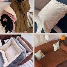 Una pieza de tela de pana de varios tamaños se puede usar para ropa, sombreros, fundas de almohada, sábanas, fundas de sofá, textiles para el hogar, productos para mascotas y otras telas DIY