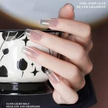 جل العين القطة خطوة واحدة 15مل، مكون خصيصًا لجل القطة المغناطيسي اللامع الذي يدوم طويلاً، مزيل طلاء الأظافر الصيفي جل طلاء الأظافر