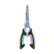 6.3-Inch Fishing Pliers, Stainless Steel Fishing Needle-Nose Pliers, Fishhook Remover, Braided Line Scissors, Cutter, Rust-Proof Fishing Multi-Purpose Tool, Suitable For Saltwater And Freshwater, Outdoor Fishing Supplies