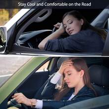 1pc Cute Big Eye Car Sun Visor, Fashionable And Interesting Sunshade, Easy To Install, Suitable For Various Car Models, With Heat Insulation And Privacy Protection Function, Keeps Your Car Cool, Foldable For Easy Storage